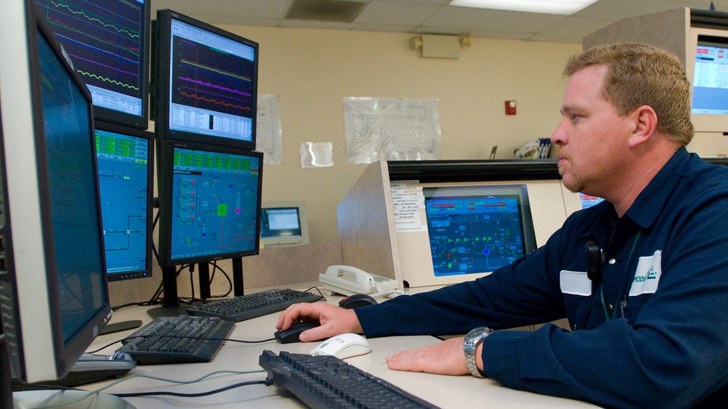 Employee evaluating data