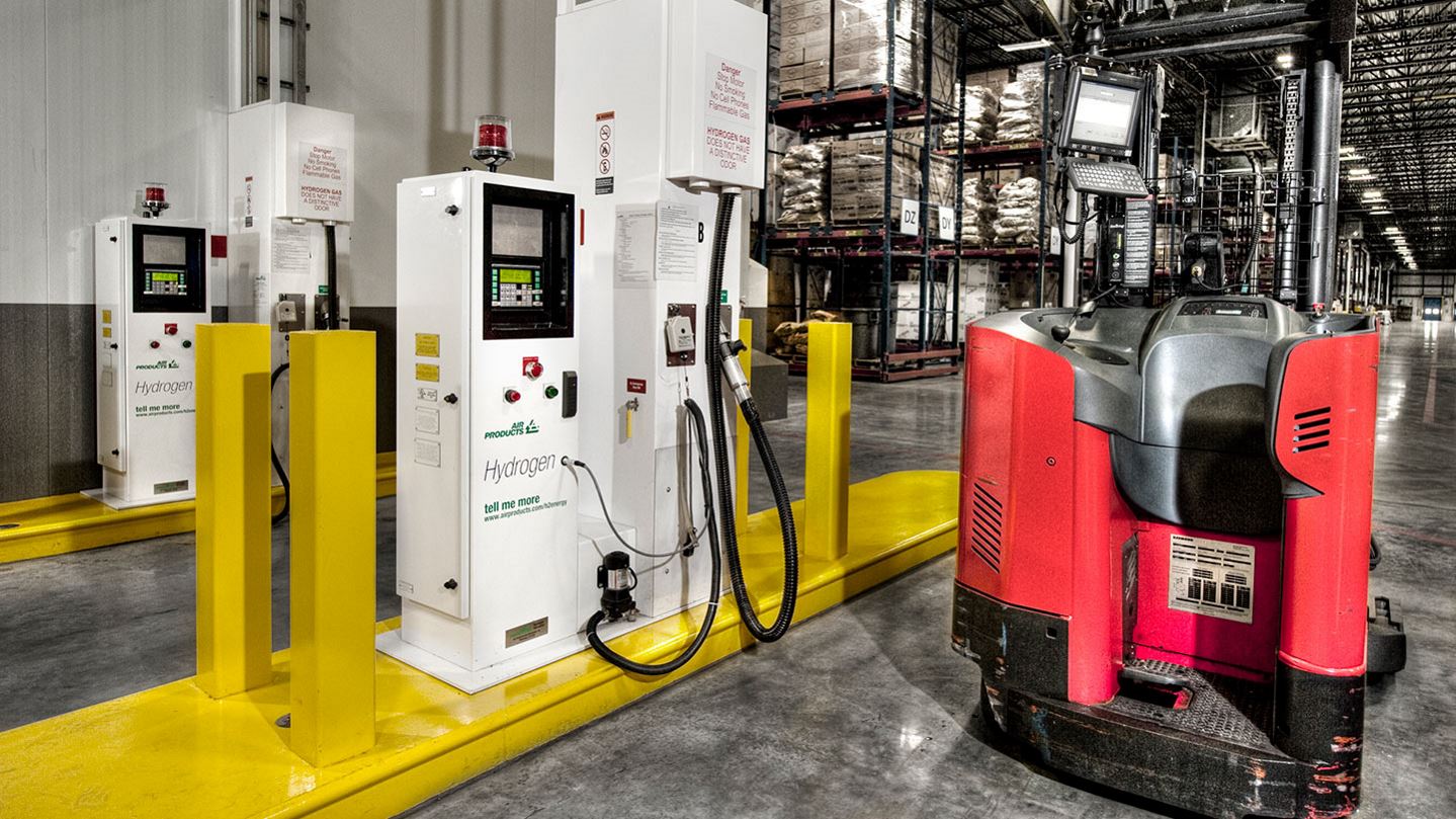 Hydrogen Dispensers and Forklift