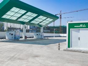 Air Products’ first state-of-the-art hydrogen fueling station in Shandong China