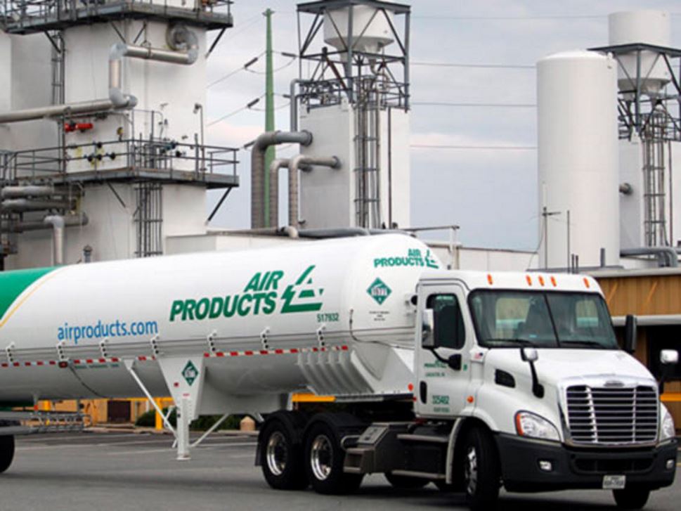 Nitrogen truck at Lancaster, PA facility