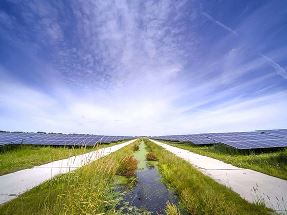 Vlagtwedde Solar PV farm in the northeast of The Netherlands