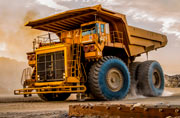 Mining dump truck